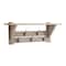 Alaterre Furniture Castleton Mango Wood 40"W Coat Hook with Shelf AWTR2927 - alternate 2